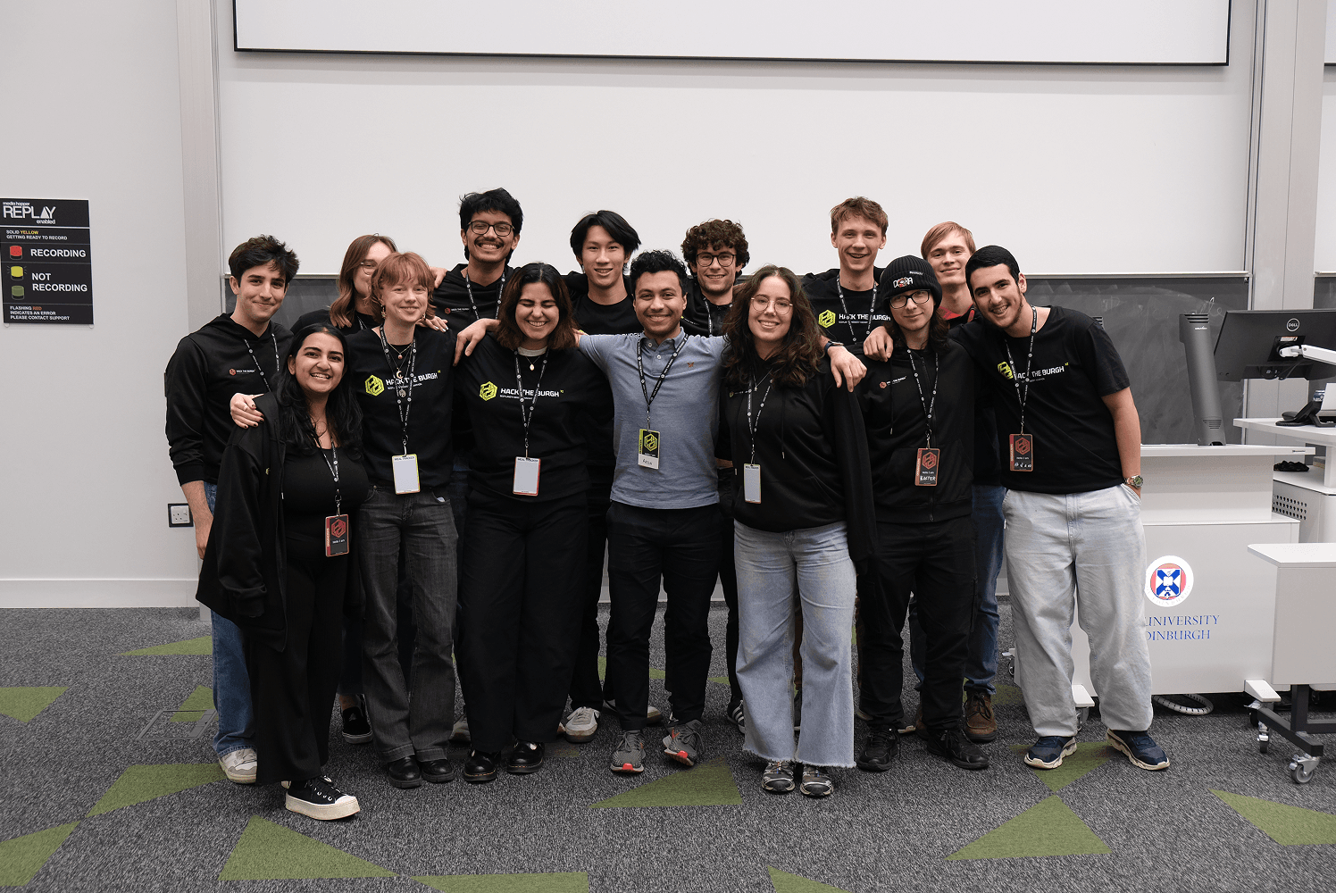 Hack the Burgh volunteers, 2024